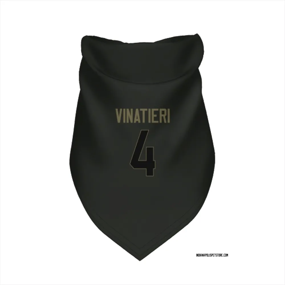 Indianapolis Colts Adam Vinatieri Black Service Pet Bandana for Dog & Cat