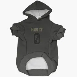 Indianapolis Colts A.J. Haulcy Black Service Pet Hoodie for Dog & Cat