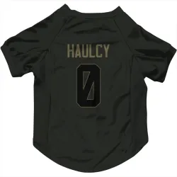 Indianapolis Colts A.J. Haulcy Black Service Pet Jersey for Dog & Cat
