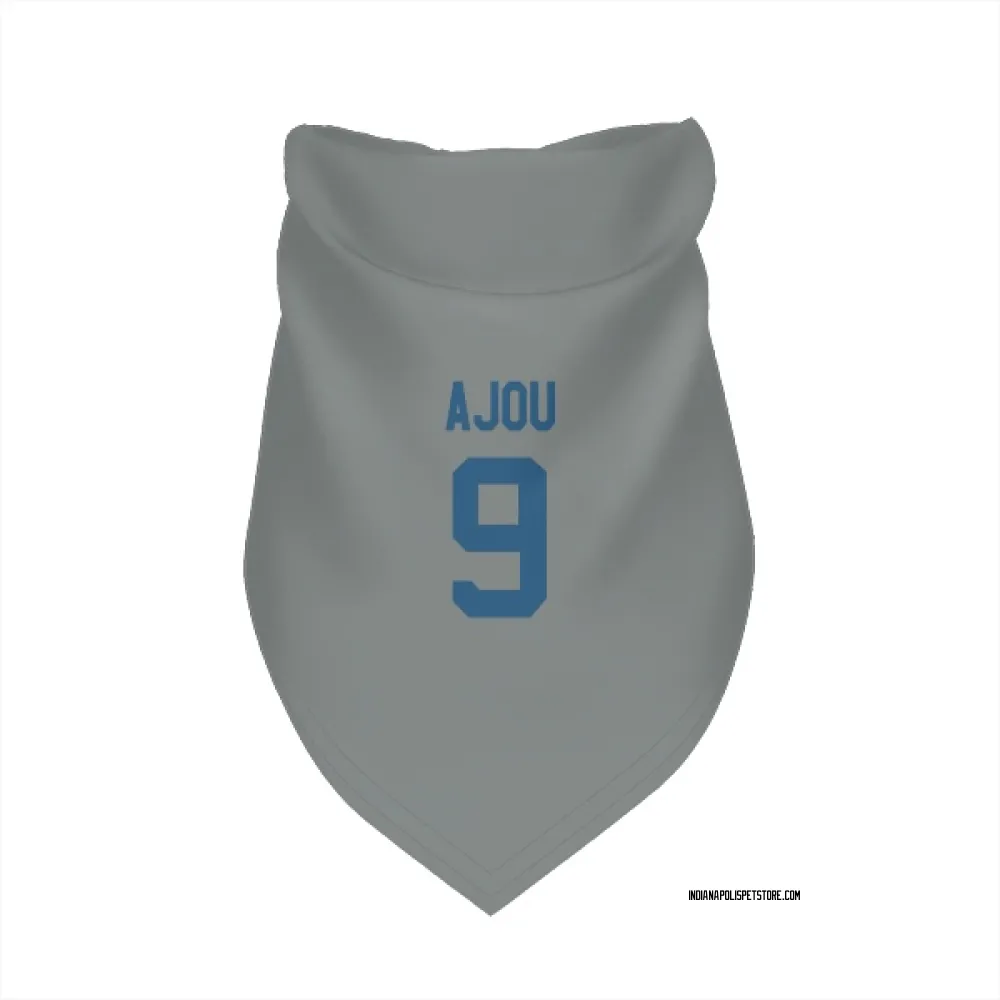Indianapolis Colts Ajou Ajou Gray Pet Bandana for Dog & Cat