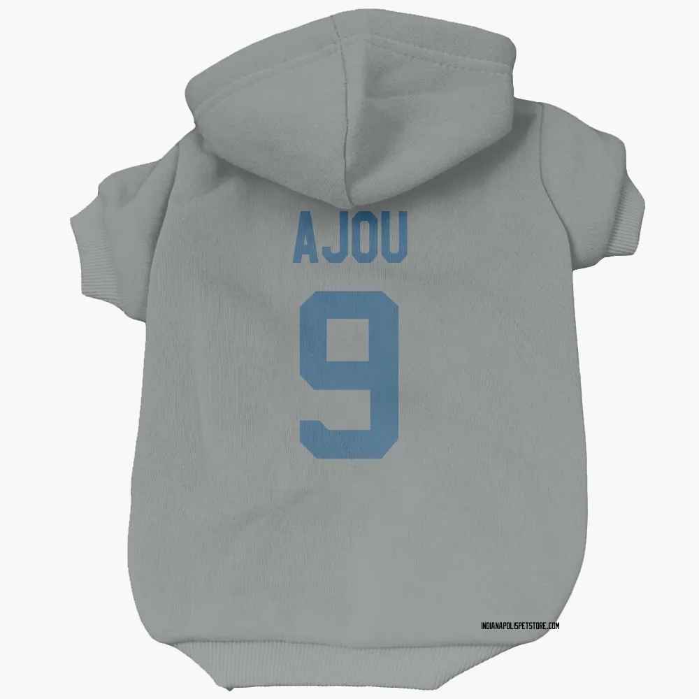 Indianapolis Colts Ajou Ajou Gray Pet Hoodie for Dog & Cat