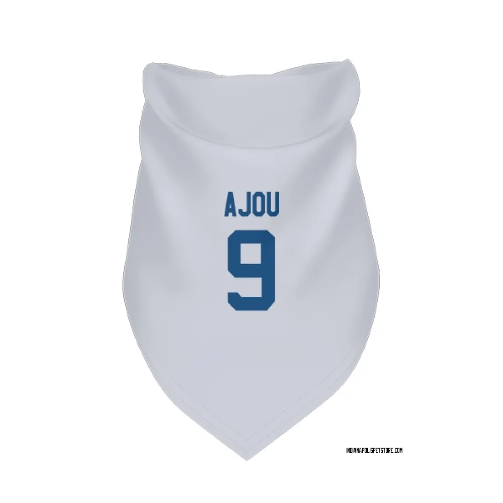 Indianapolis Colts Ajou Ajou White Pet Bandana for Dog & Cat