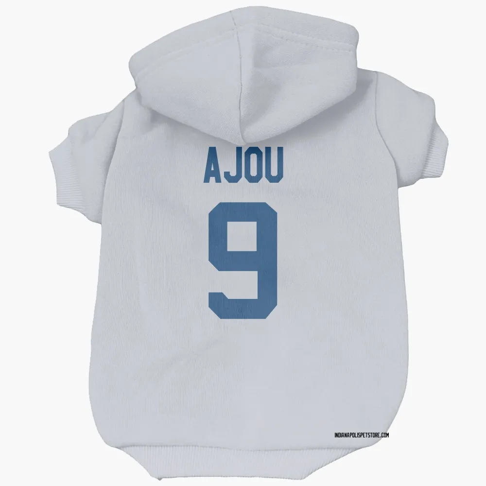 Indianapolis Colts Ajou Ajou White Pet Hoodie for Dog & Cat