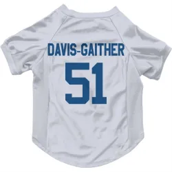 Indianapolis Colts Akeem Davis-Gaither White Pet Jersey for Dog & Cat