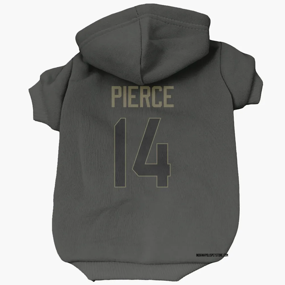 Indianapolis Colts Alec Pierce Black Service Pet Hoodie for Dog & Cat