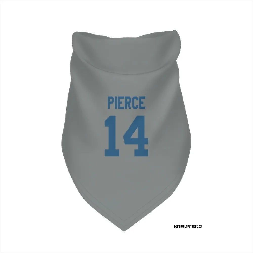 Indianapolis Colts Alec Pierce Gray Pet Bandana for Dog & Cat