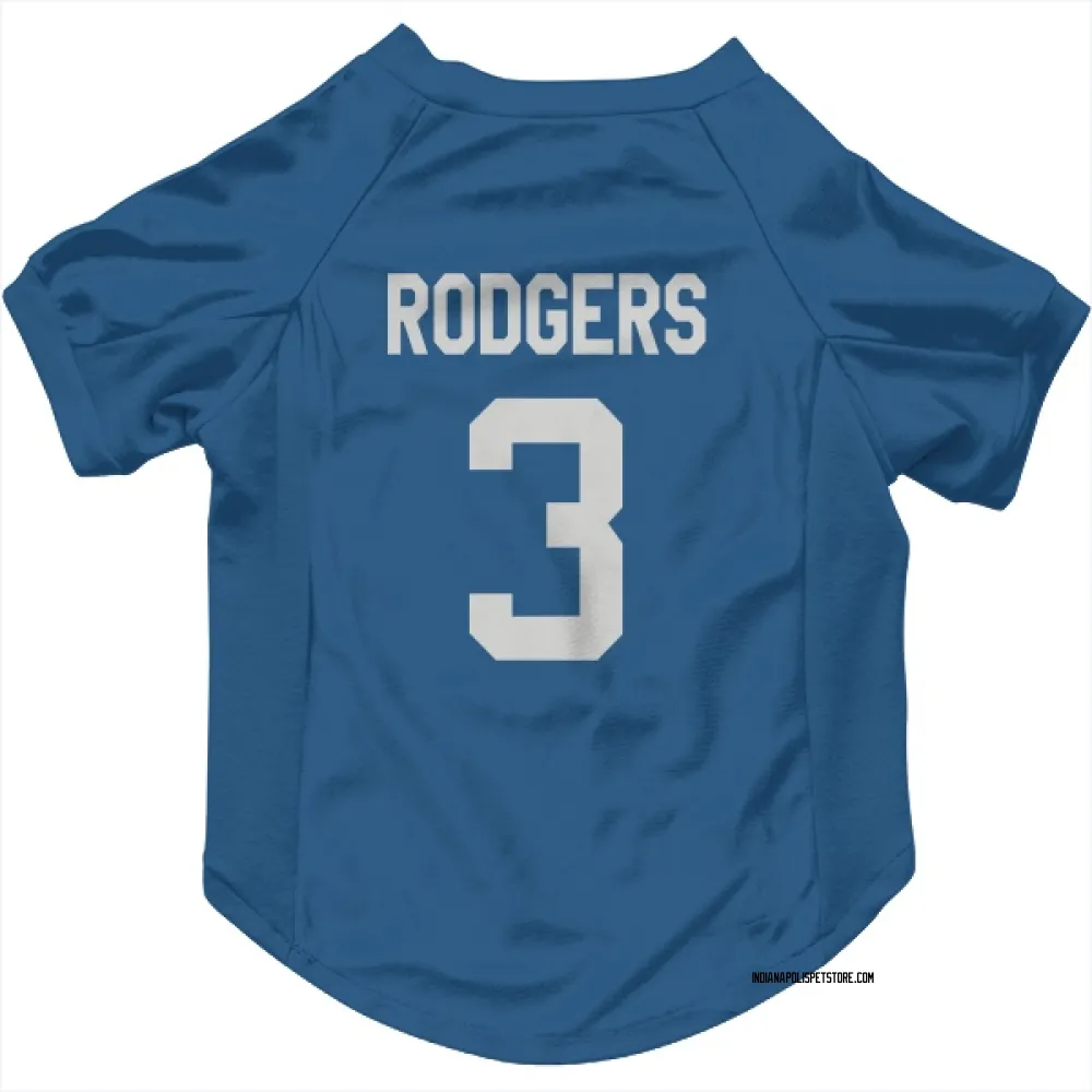Indianapolis Colts Amari Rodgers Royal Pet Jersey for Dog & Cat