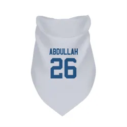 Indianapolis Colts Ameer Abdullah White Pet Bandana for Dog & Cat