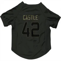 Indianapolis Colts Anderson Castle Black Service Pet Jersey for Dog & Cat