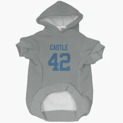 Indianapolis Colts Anderson Castle Gray Pet Hoodie for Dog & Cat