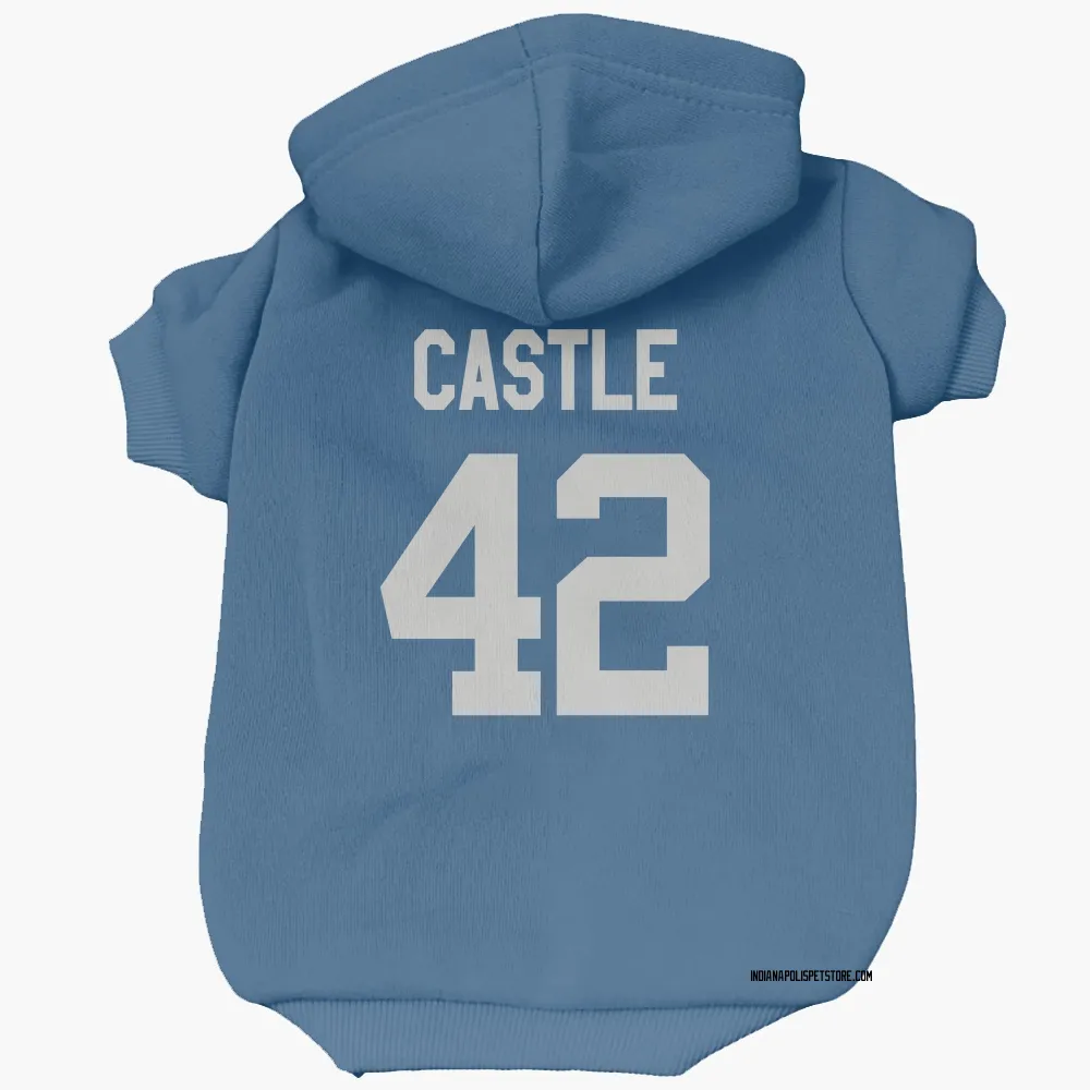 Indianapolis Colts Anderson Castle Royal Pet Hoodie for Dog & Cat