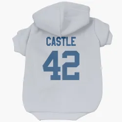 Indianapolis Colts Anderson Castle White Pet Hoodie for Dog & Cat