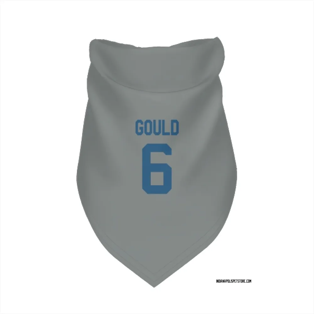 Indianapolis Colts Anthony Gould Gray Pet Bandana for Dog & Cat