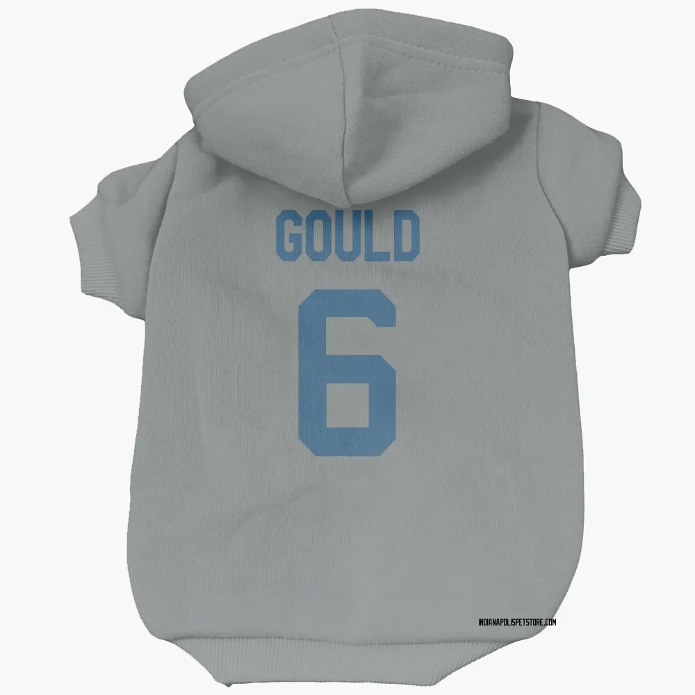Indianapolis Colts Anthony Gould Gray Pet Hoodie for Dog & Cat