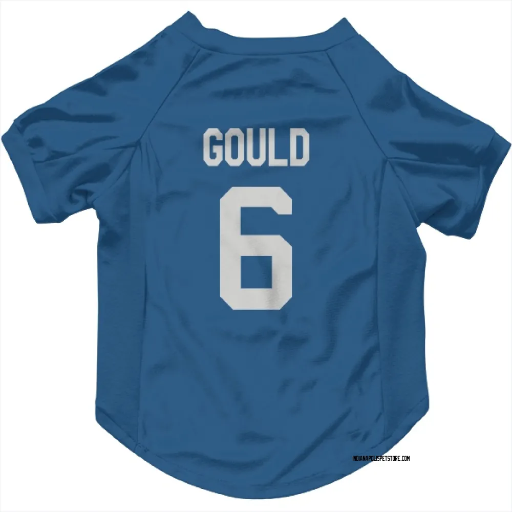 Indianapolis Colts Anthony Gould Royal Pet Jersey for Dog & Cat