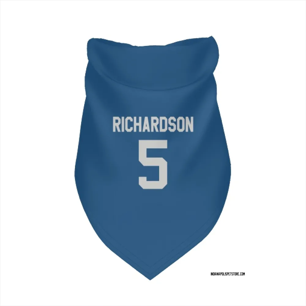 Indianapolis Colts Anthony Richardson Royal Pet Bandana for Dog & Cat