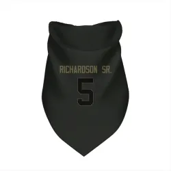 Indianapolis Colts Anthony Richardson Sr. Black Service Pet Bandana for Dog & Cat