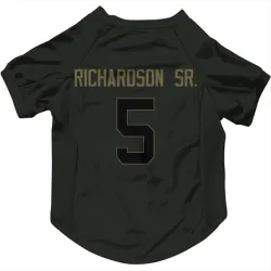 Indianapolis Colts Anthony Richardson Sr. Black Service Pet Jersey for Dog & Cat