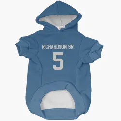 Indianapolis Colts Anthony Richardson Sr. Royal Pet Hoodie for Dog & Cat
