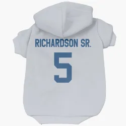 Indianapolis Colts Anthony Richardson Sr. White Pet Hoodie for Dog & Cat
