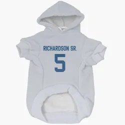 Indianapolis Colts Anthony Richardson Sr. White Pet Hoodie for Dog & Cat