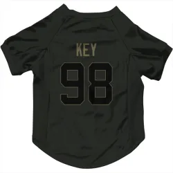 Indianapolis Colts Arden Key Black Service Pet Jersey for Dog & Cat