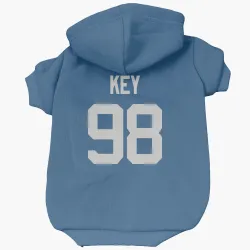 Indianapolis Colts Arden Key Royal Pet Hoodie for Dog & Cat