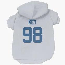 Indianapolis Colts Arden Key White Pet Hoodie for Dog & Cat