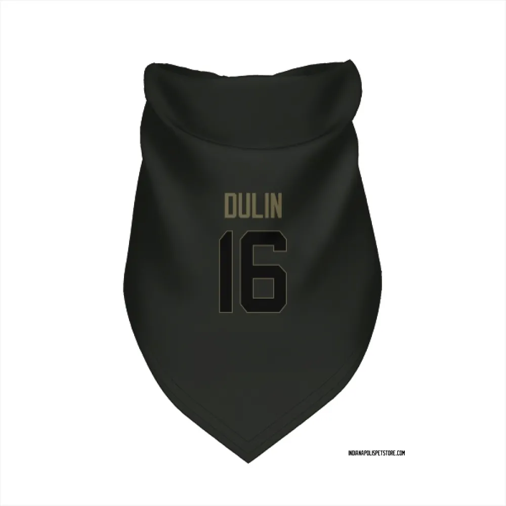 Indianapolis Colts Ashton Dulin Black Service Pet Bandana for Dog & Cat