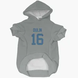 Indianapolis Colts Ashton Dulin Gray Pet Hoodie for Dog & Cat