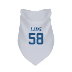 Indianapolis Colts Austin Ajiake White Pet Bandana for Dog & Cat