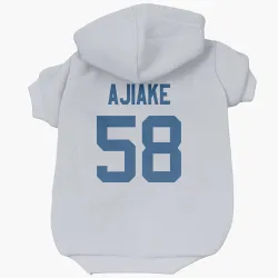 Indianapolis Colts Austin Ajiake White Pet Hoodie for Dog & Cat