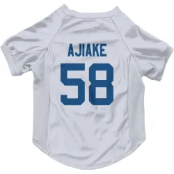 Indianapolis Colts Austin Ajiake White Pet Jersey for Dog & Cat