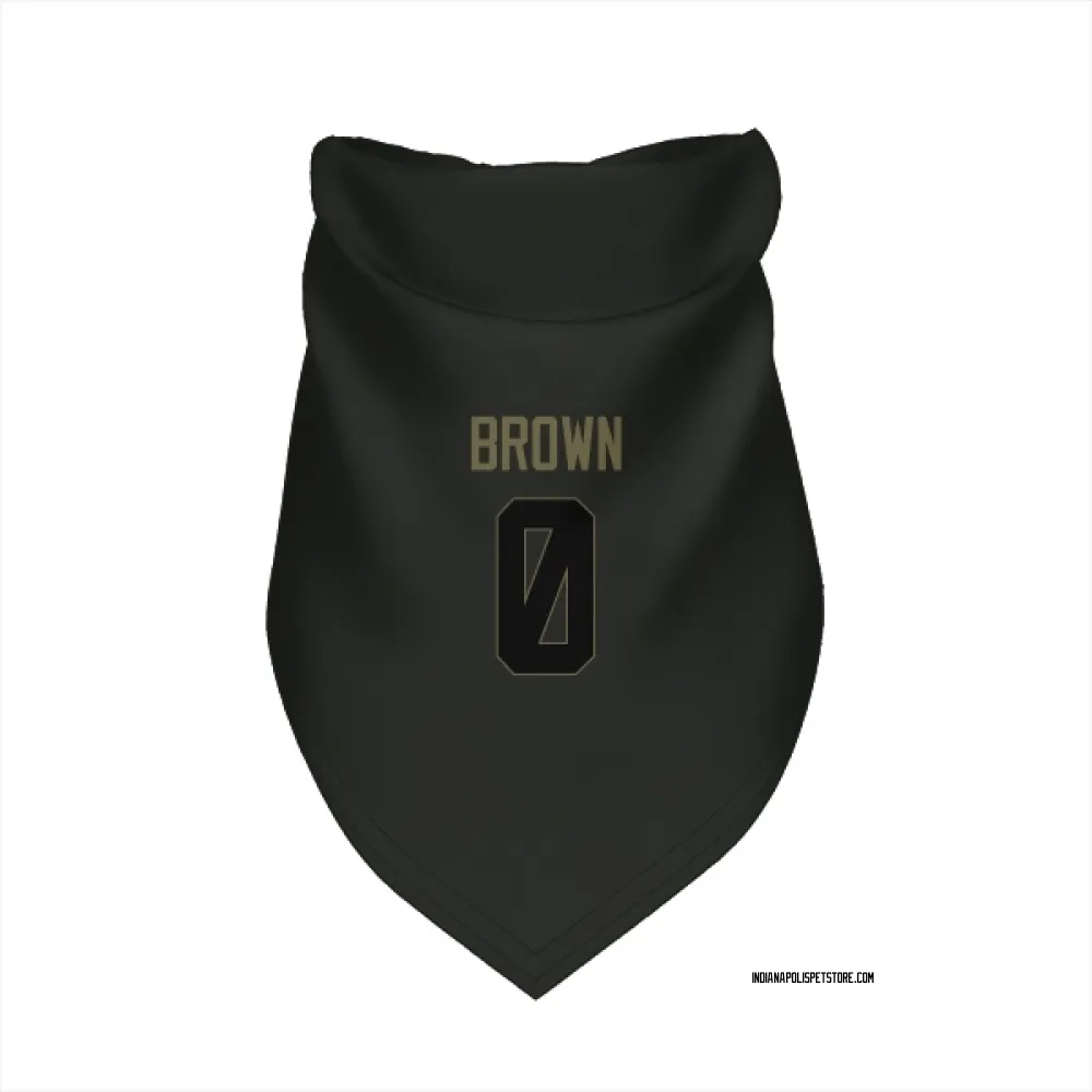 Indianapolis Colts Austin Brown Black Service Pet Bandana for Dog & Cat