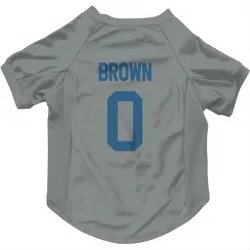 Indianapolis Colts Austin Brown Gray Pet Jersey for Dog & Cat