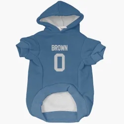 Indianapolis Colts Austin Brown Royal Pet Hoodie for Dog & Cat