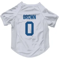 Indianapolis Colts Austin Brown White Pet Jersey for Dog & Cat