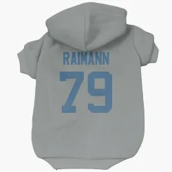 Indianapolis Colts Bernhard Raimann Gray Pet Hoodie for Dog & Cat