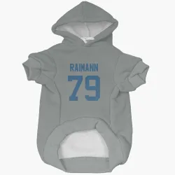 Indianapolis Colts Bernhard Raimann Gray Pet Hoodie for Dog & Cat