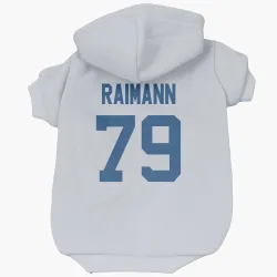 Indianapolis Colts Bernhard Raimann White Pet Hoodie for Dog & Cat