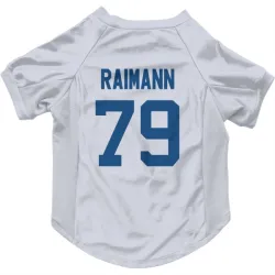Indianapolis Colts Bernhard Raimann White Pet Jersey for Dog & Cat