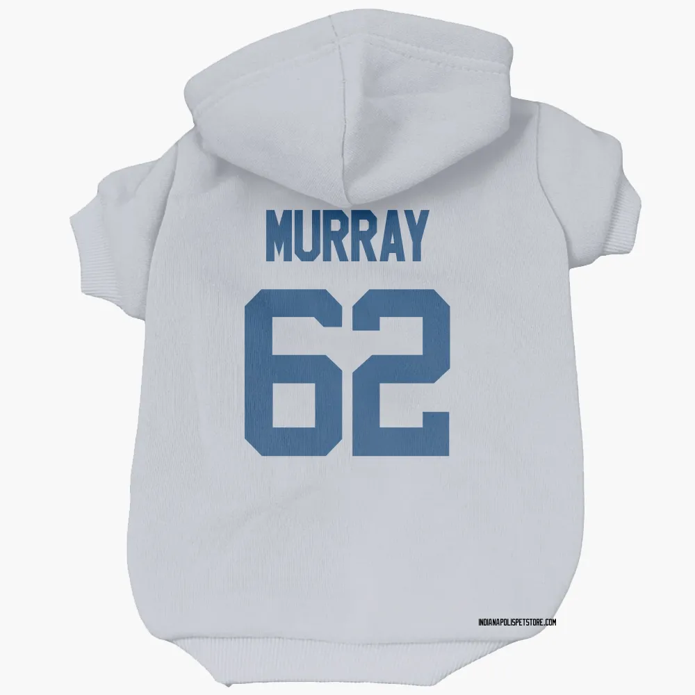 Indianapolis Colts Bill Murray White Pet Hoodie for Dog & Cat