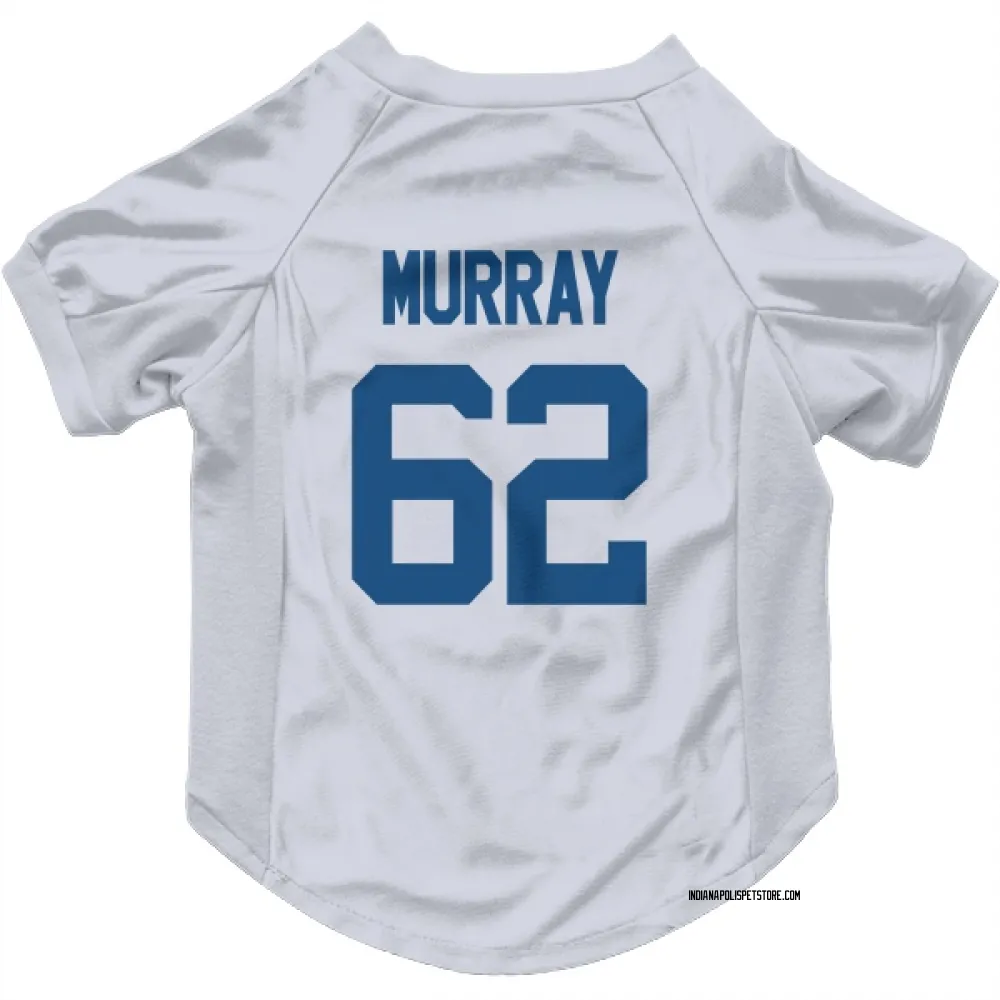 Indianapolis Colts Bill Murray White Pet Jersey for Dog & Cat