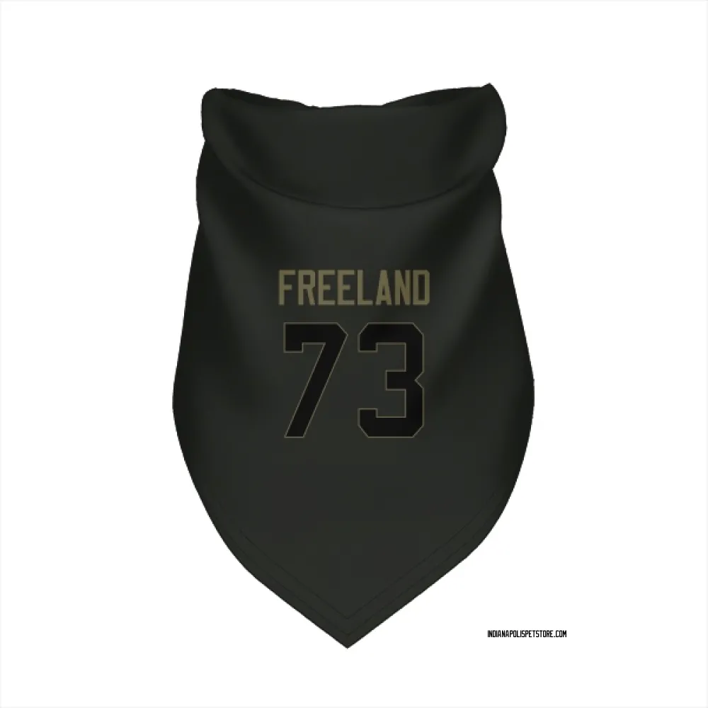 Indianapolis Colts Blake Freeland Black Service Pet Bandana for Dog & Cat