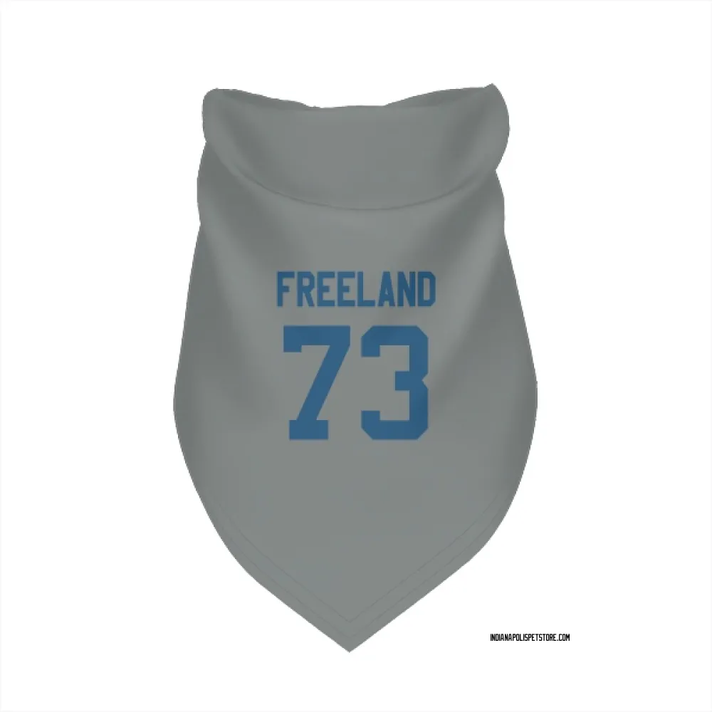 Indianapolis Colts Blake Freeland Gray Pet Bandana for Dog & Cat