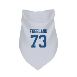 Indianapolis Colts Blake Freeland White Pet Bandana for Dog & Cat