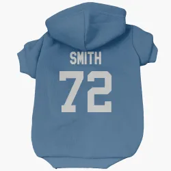 Indianapolis Colts Braden Smith Royal Pet Hoodie for Dog & Cat
