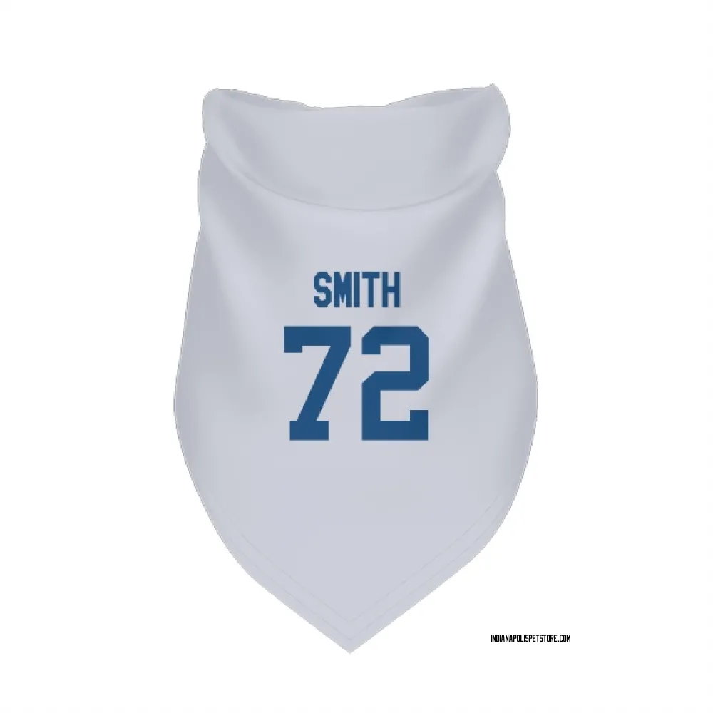 Indianapolis Colts Braden Smith White Pet Bandana for Dog & Cat