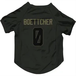 Indianapolis Colts Bryce Boettcher Black Service Pet Jersey for Dog & Cat