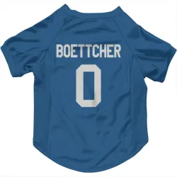 Indianapolis Colts Bryce Boettcher Royal Pet Jersey for Dog & Cat
